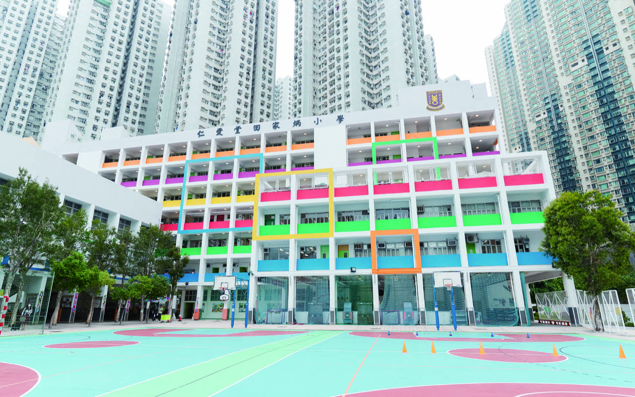 School building appearance