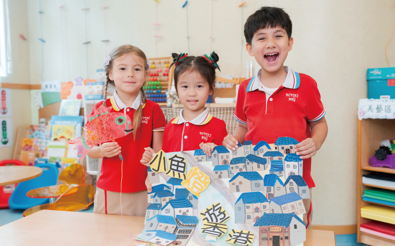 In line with the growth and learning rules of young children