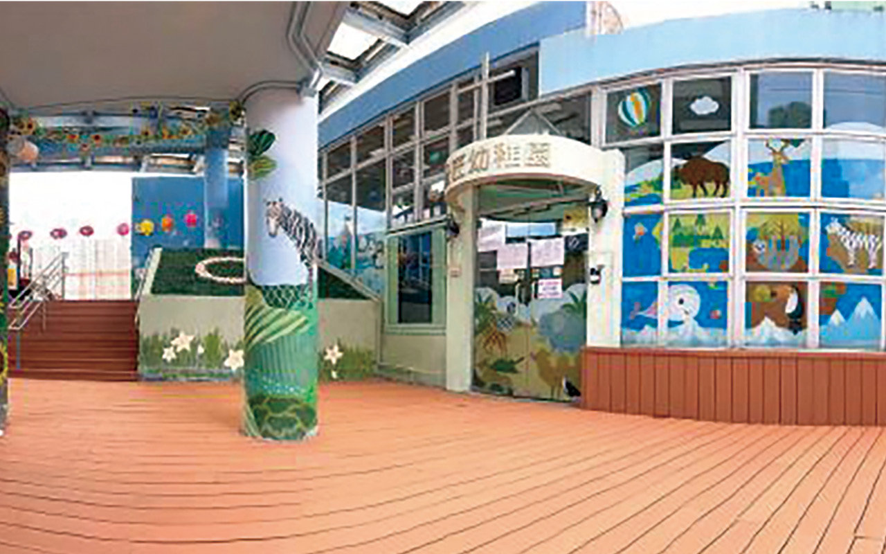 School building appearance