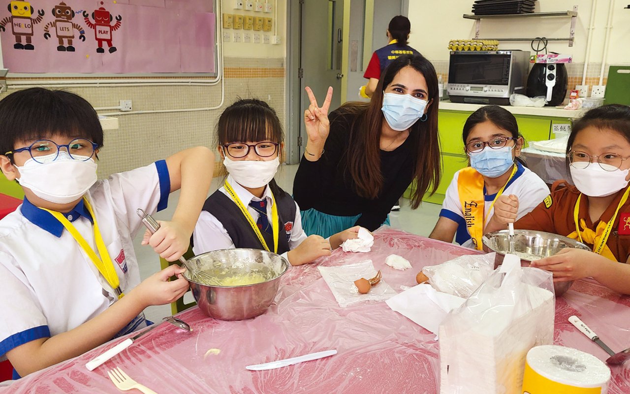 The English subject will also strengthen cooking activities to allow students to learn English and improve their self-care ability through the process.