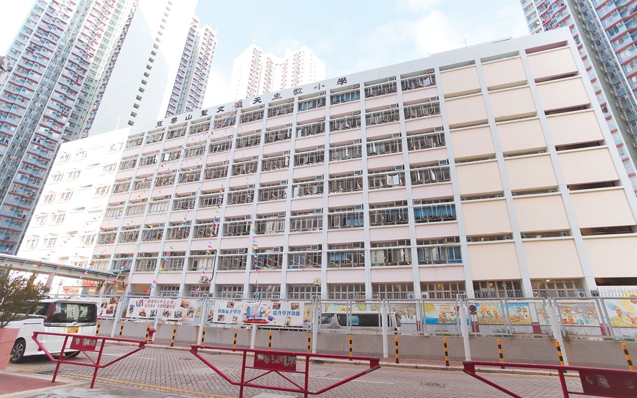 School building appearance