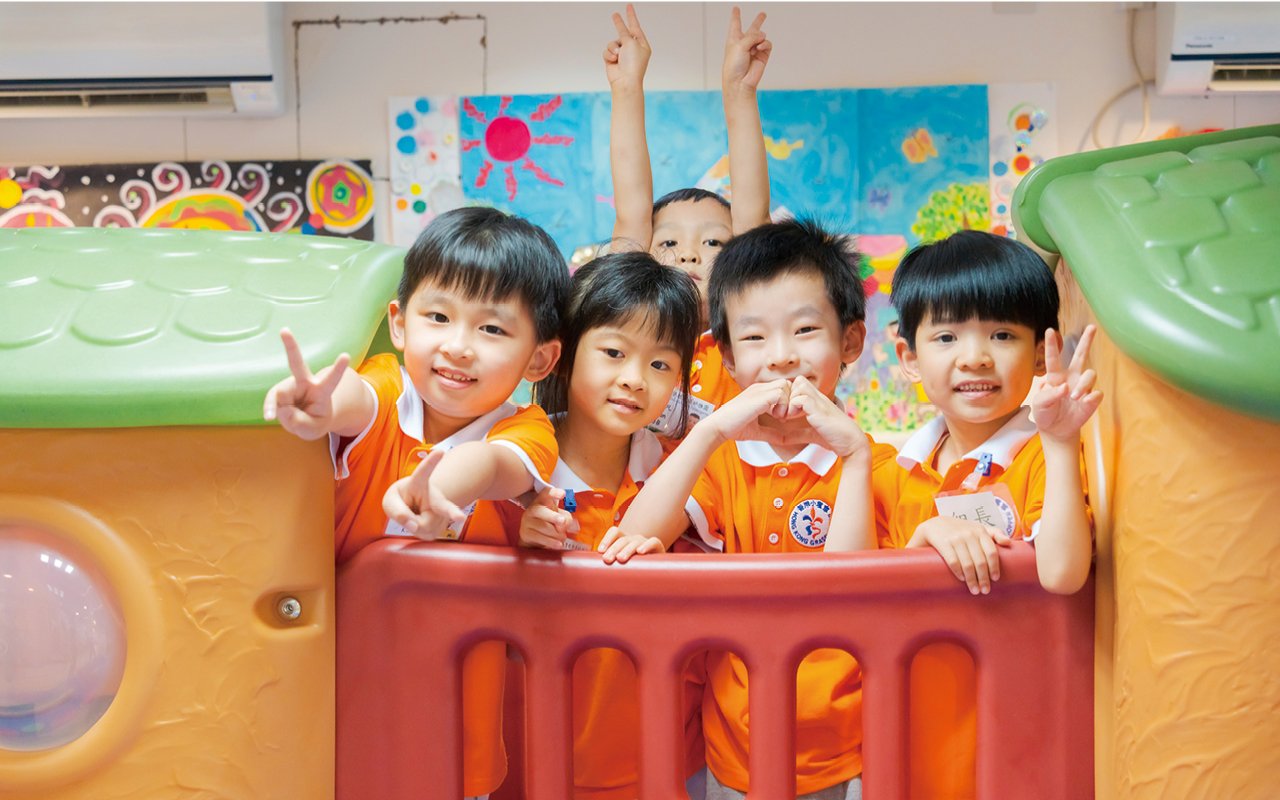 The teaching team is committed to improving children’s interest in English
