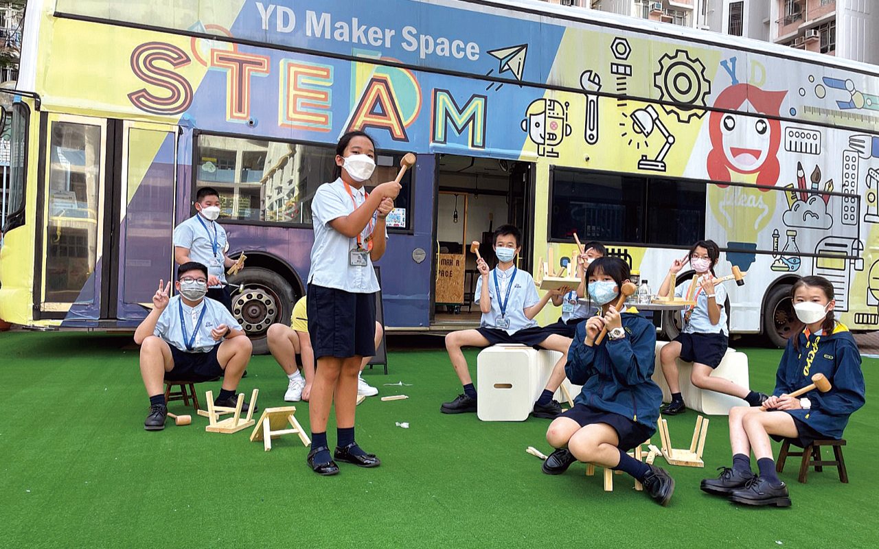 The school creates a good learning environment