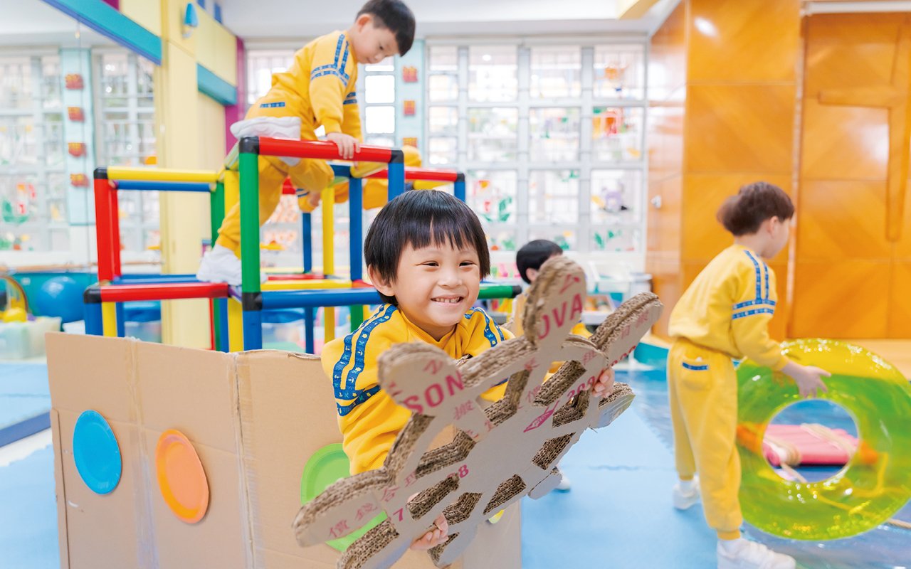 The school has always provided children with various game learning opportunities