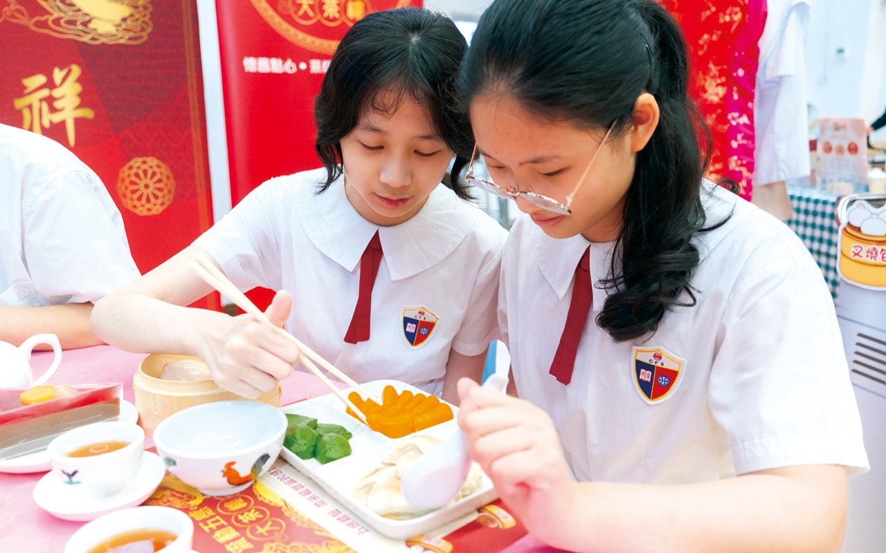 Teach students the skills of plate presentation
