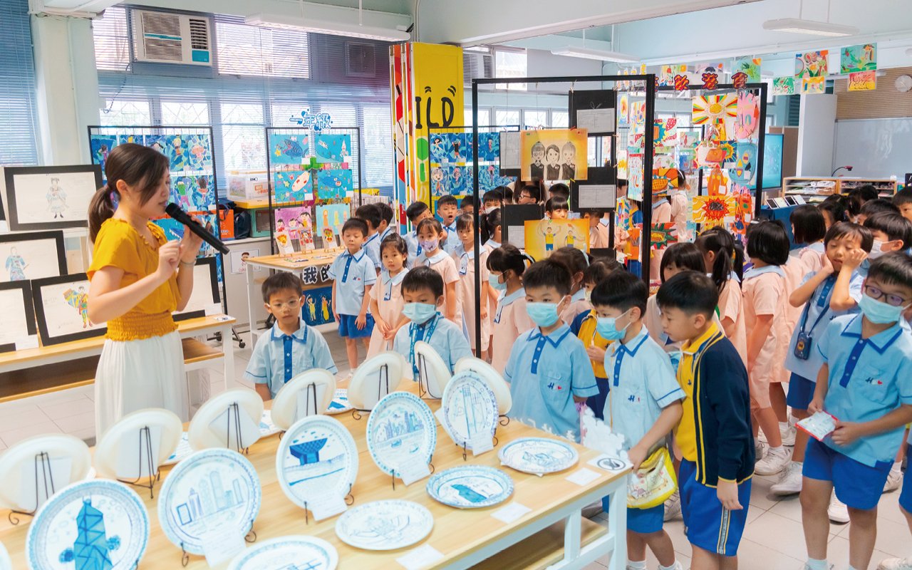 The school combines Chinese culture and value education