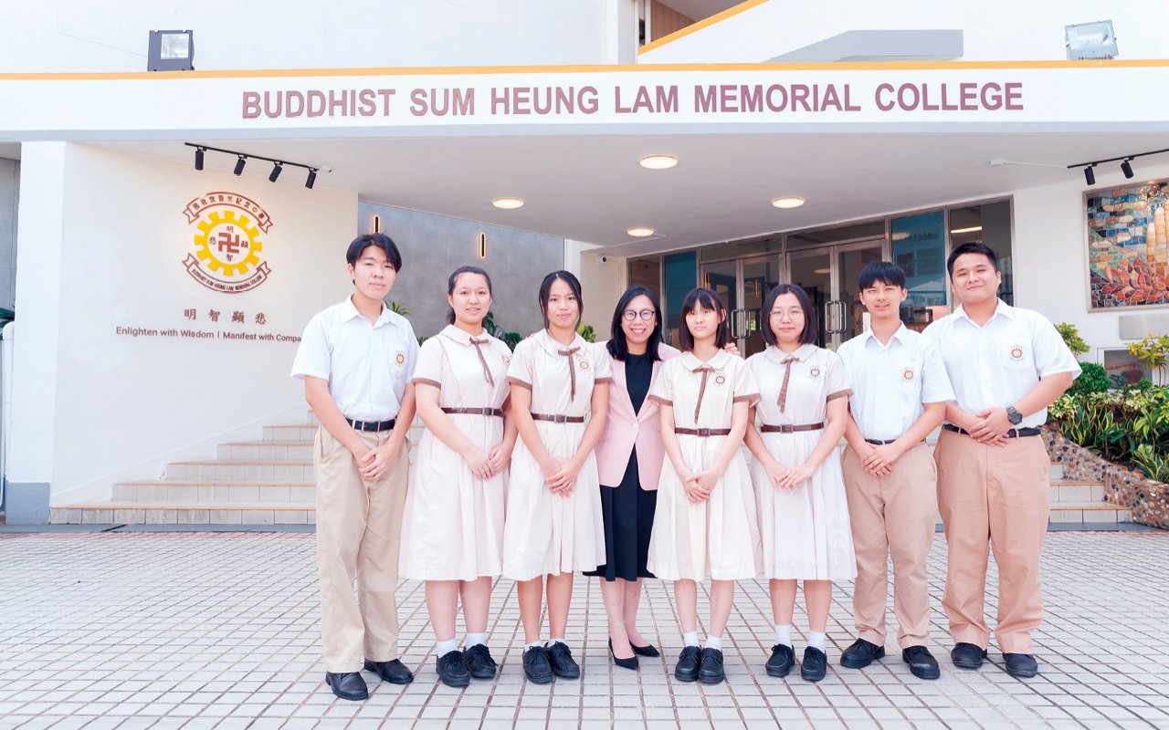 Adhering to the spirit of the school motto "Wise and compassionate"