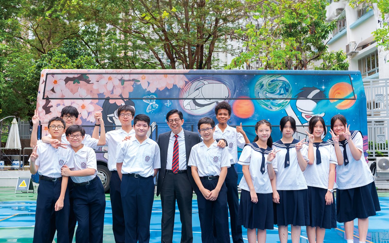 The school is committed to inspiring and nurturing students’ different potentials