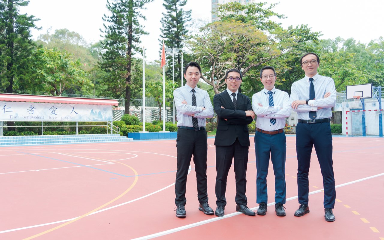 Principal Chow Kai Tik BrianServed the school with three vice principals for many years