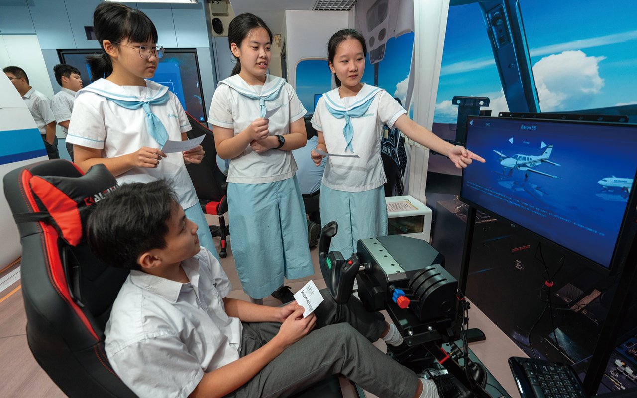 Provide 4 simulators for students to use and practice