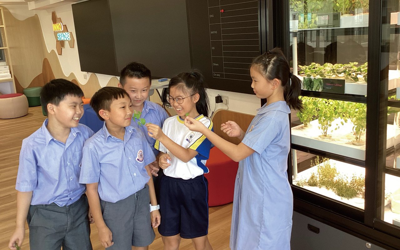 Let students understand technology to facilitate planting