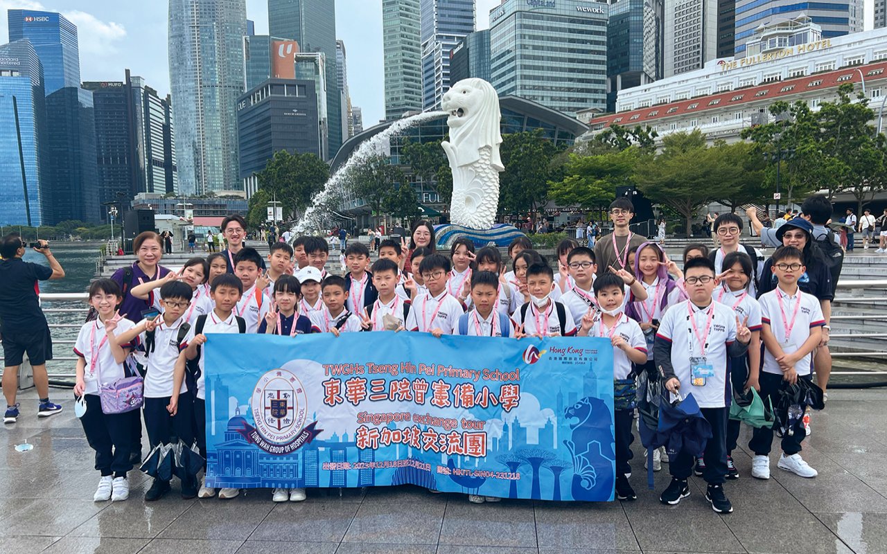 The school integrates global citizenship courses and travel courses into the school-based curriculum, arranging students to travel, visit, and go to various parts of the world for overseas exchanges, allowing students to experience different cultures.