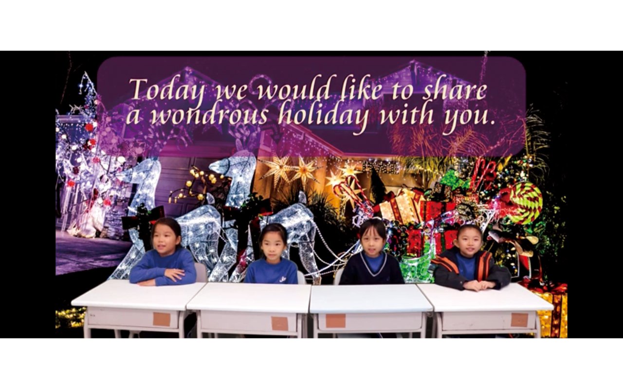 During recess and lunch breaks, foreign teachers will also talk to students of different grades on topics including foreign culture, riddles, cartoons, etc., giving students ample opportunities to communicate in English in campus life and express their thoughts in English in a relaxed environment.