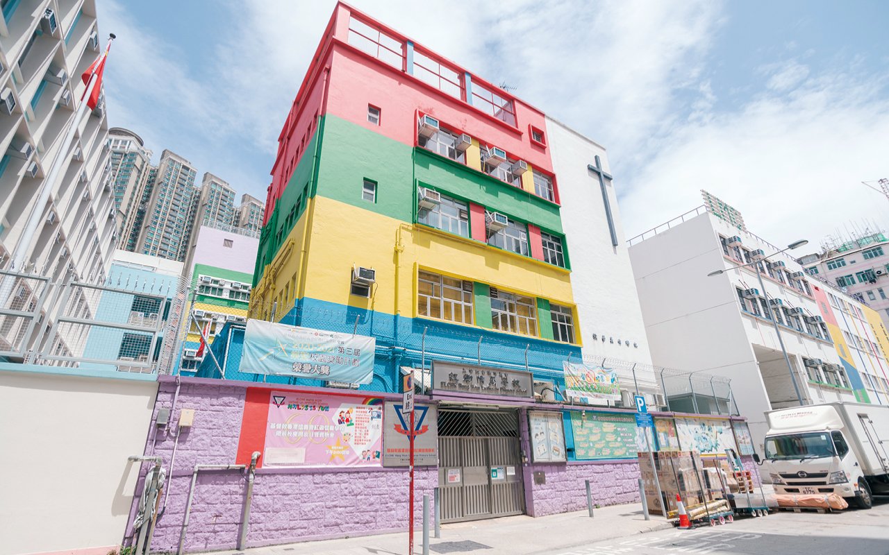 School building appearance