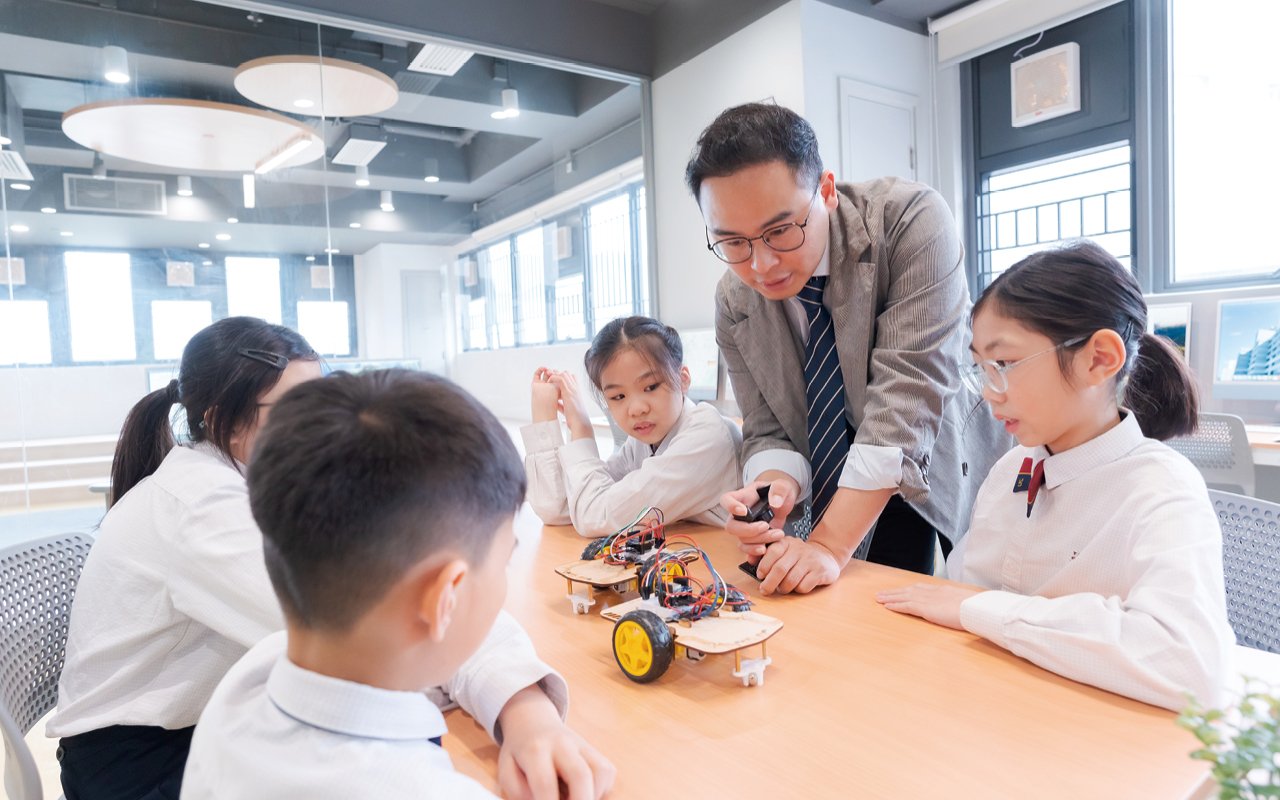 In the Primary 6 curriculum, the school will expose students to physical code programming
