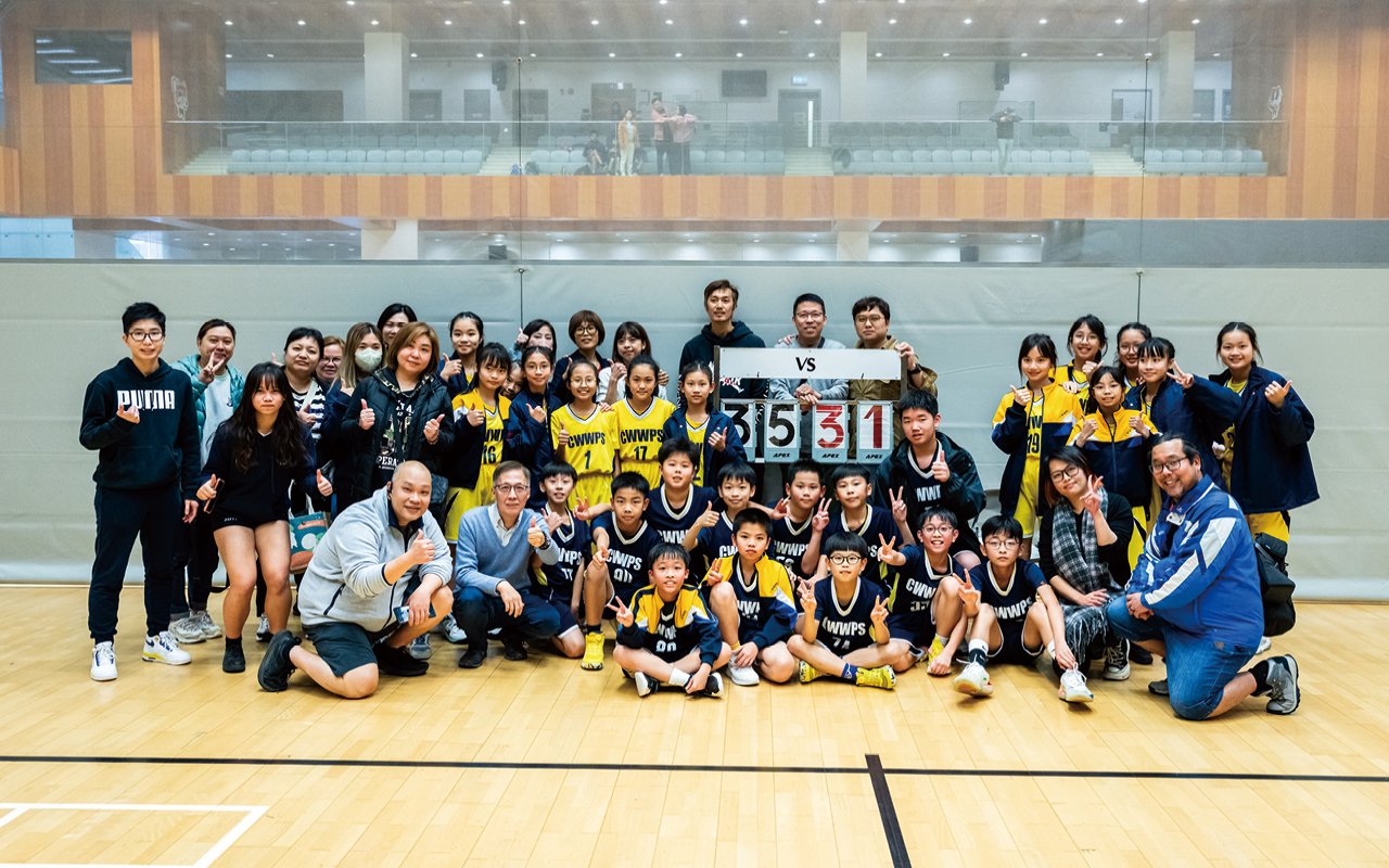 Students won second place in the "NYBO National Youth Basketball Open (Hong Kong Division)"
