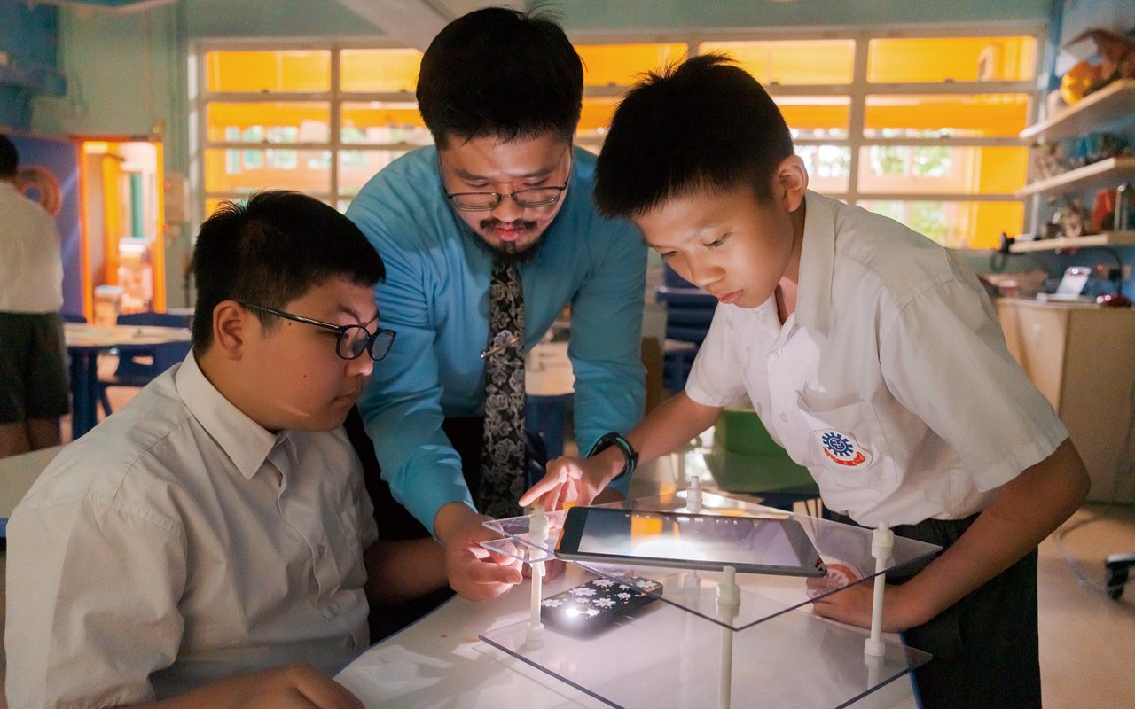 Schools also make extensive use of virtual learning systems