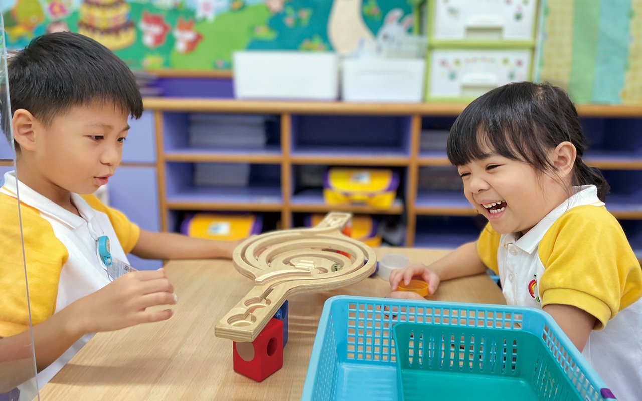 The school also actively uses games to empower children and allow them to explore and express