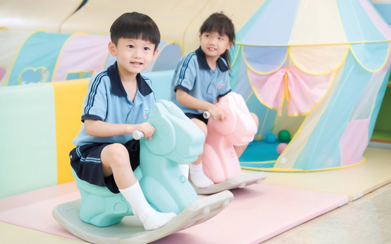 The school immediately launched the "Big Hands Holding Little Hands" program