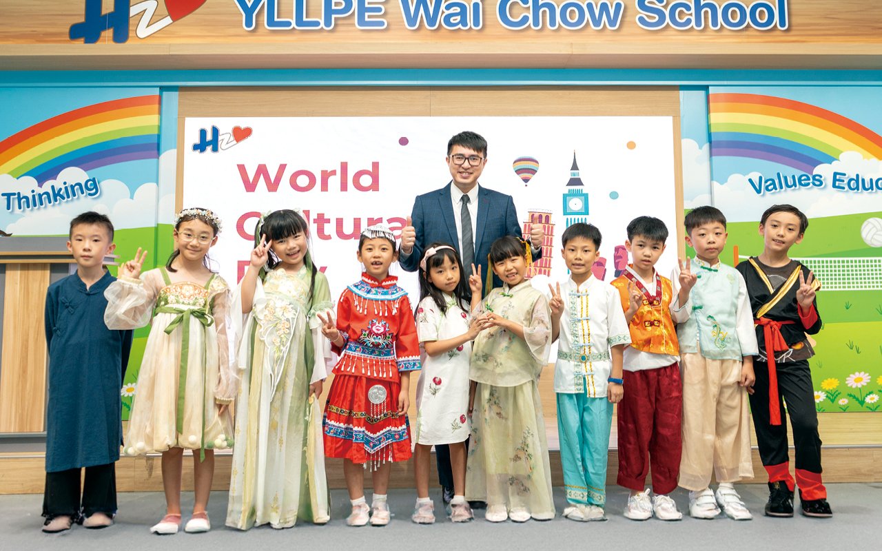 The school cultivates students' all-round development and establishes good moral character