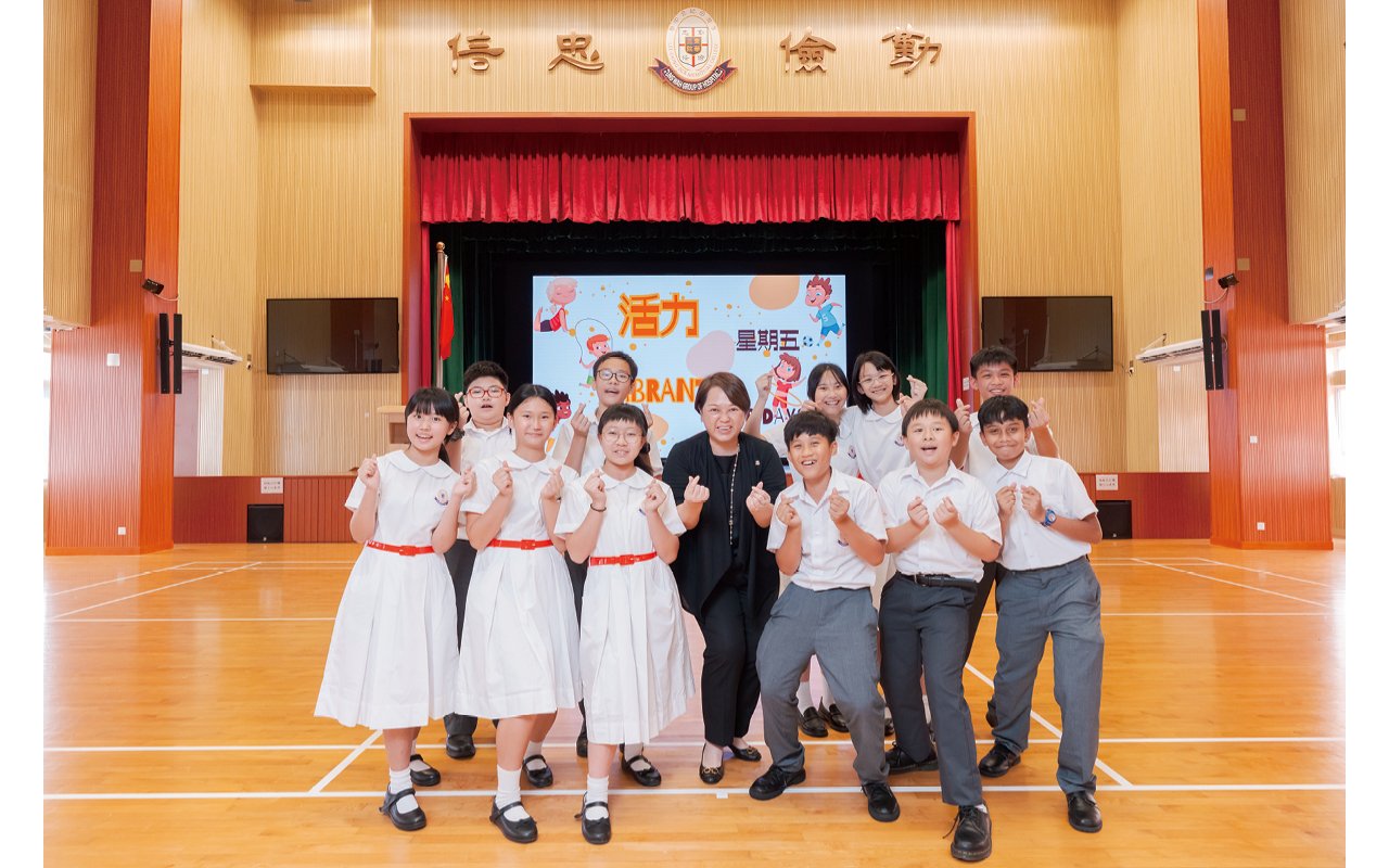 In order to build a healthy lifestyle, the school implements "Vibrant Fridays" this school year, where all teachers and students in the school do exercises together