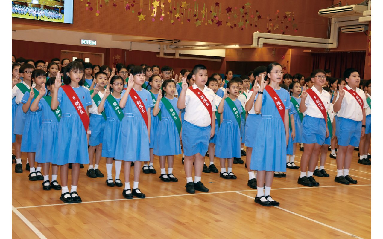 The school is determined to cultivate student leaders and has established a leadership training program