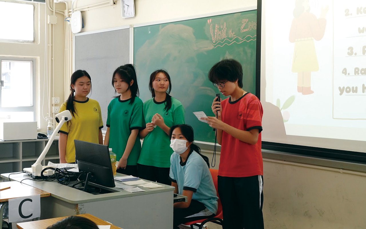 The school holds summer adaptation courses for secondary one freshmen every year
