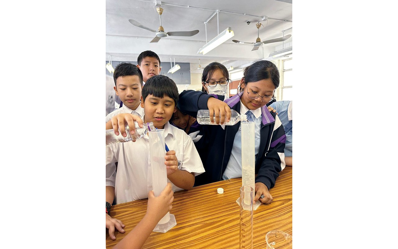 In line with the school-wide English policy, most school-wide activities are conducted in English
