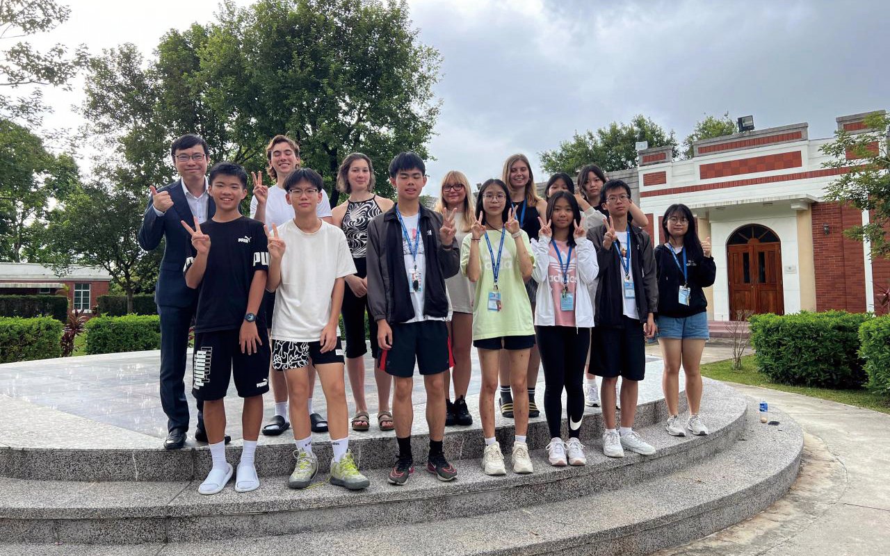 Secondary 2 students participating in the "Hong Kong Summer Bridge English Course Programme"