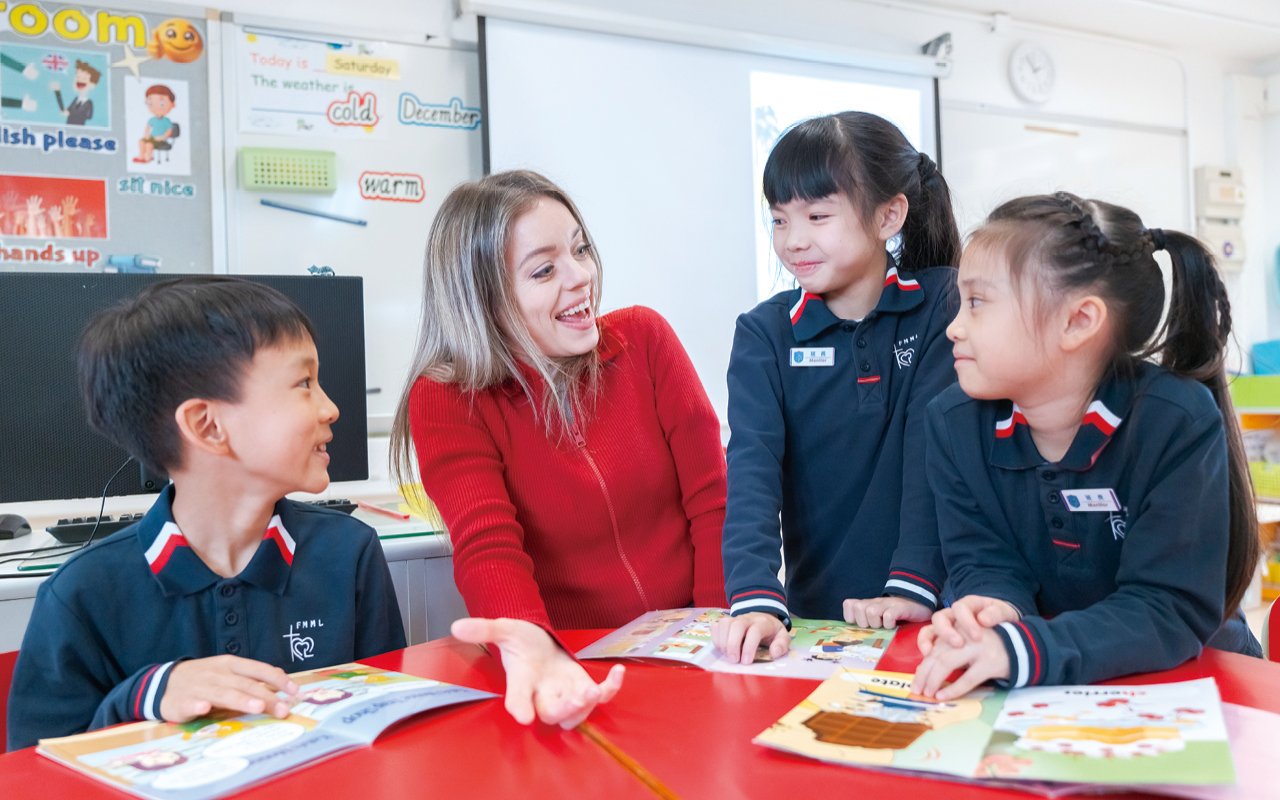 Allow students to develop their English abilities in an all-round way