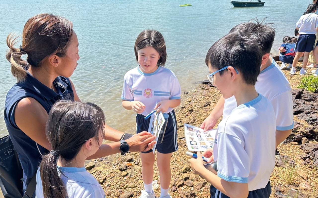 The school provides a variety of opportunities for students to develop and express themselves