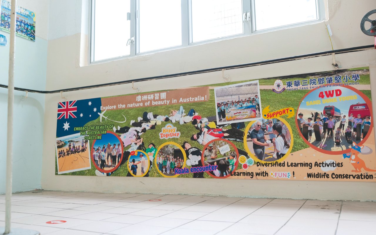 In addition to arranging on-campus activities, the school also organizes a variety of overseas study tours