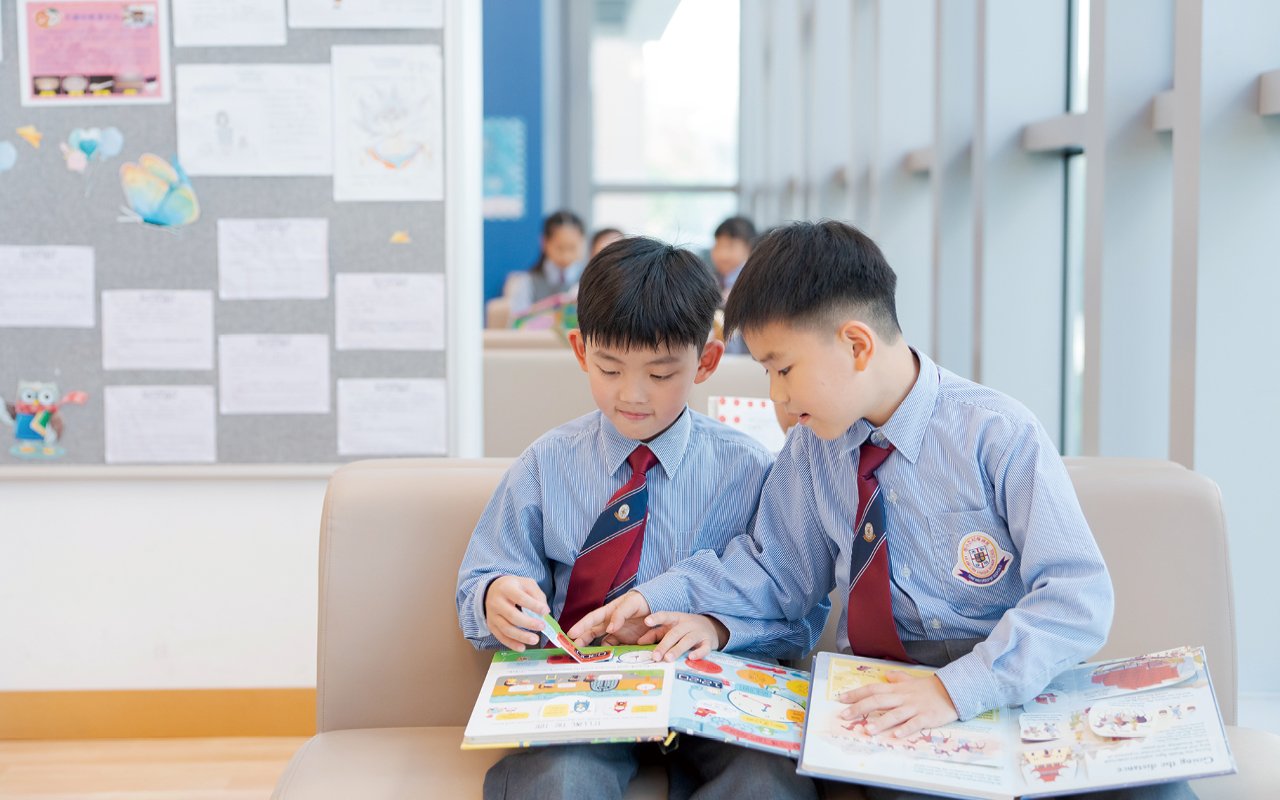 The school especially encourages students to read regularly, including story and non-story books and periodicals