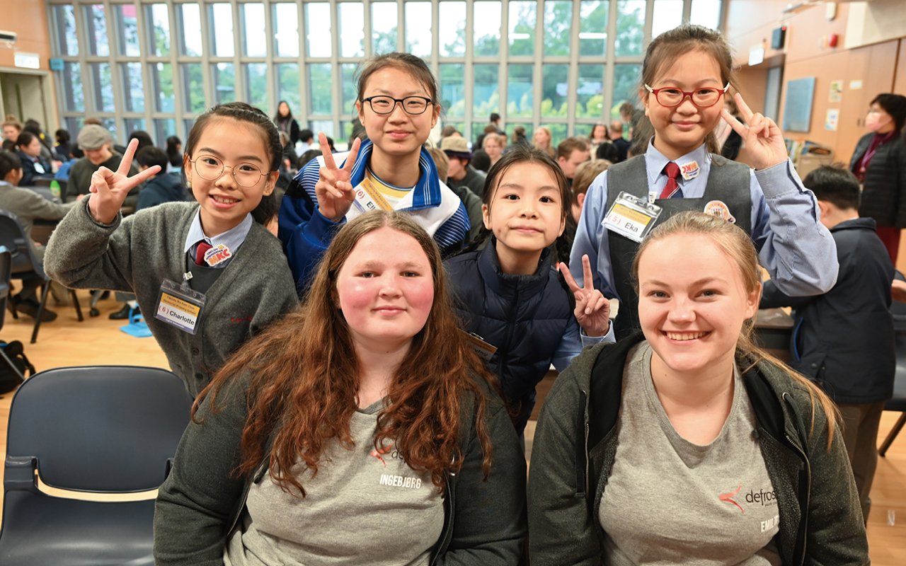 The school is committed to creating an environment for students to apply what they have learned