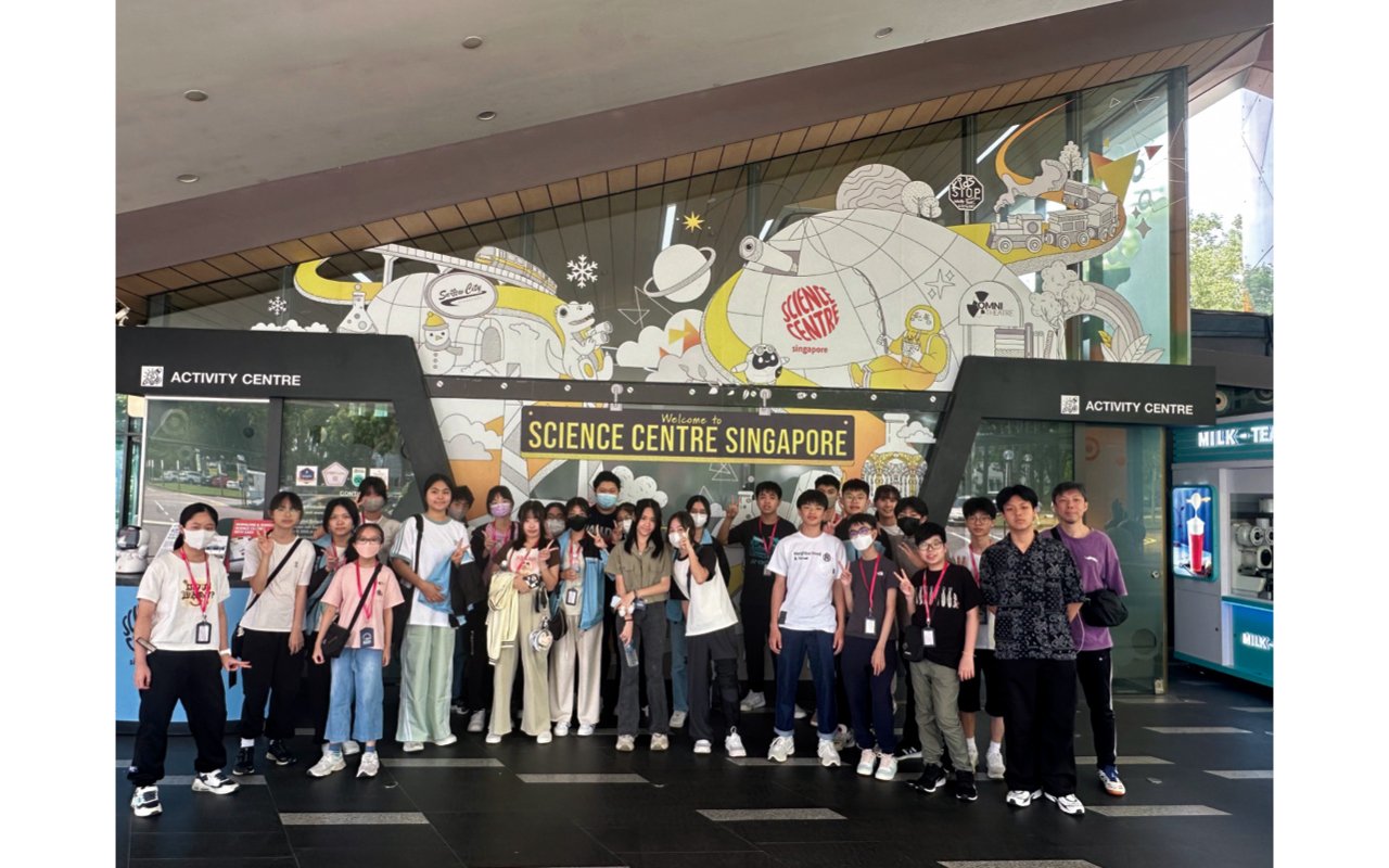 School takes students to Singapore