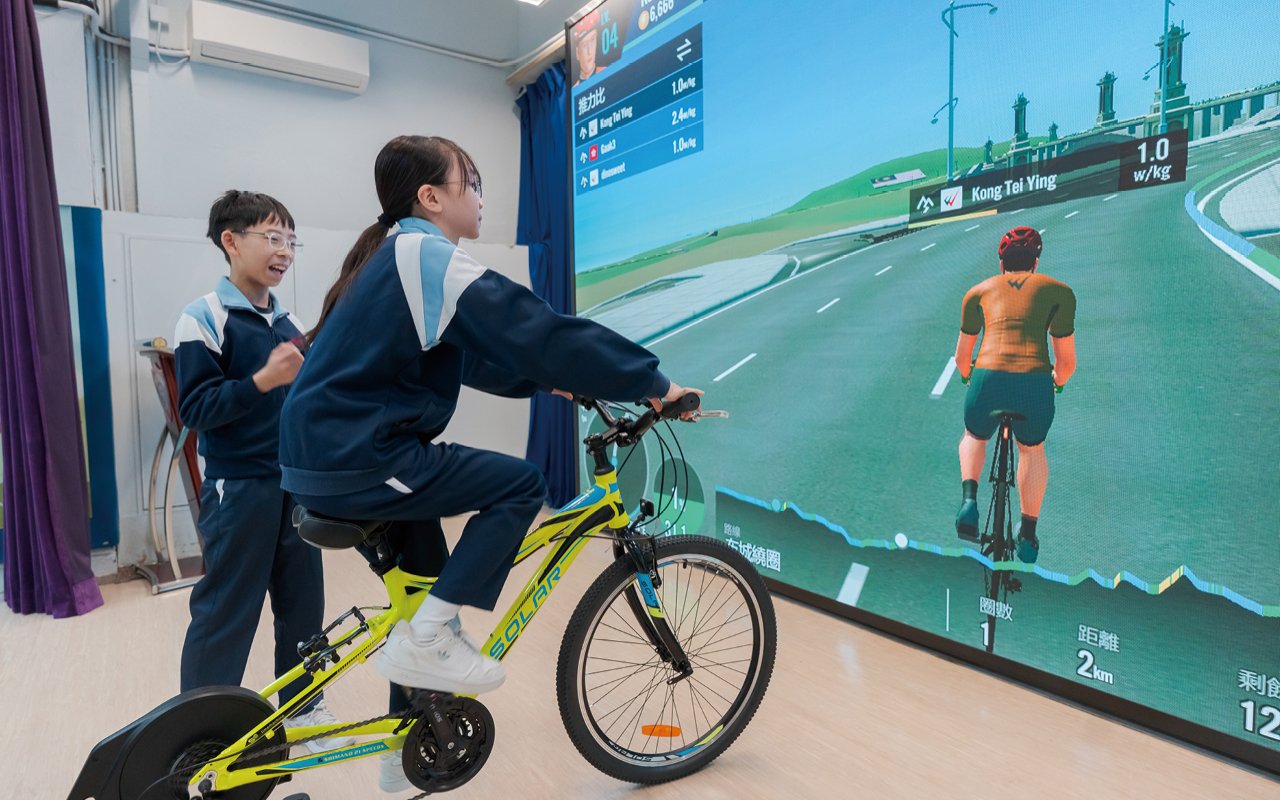 Sports technology brings a new experience to physical education learning