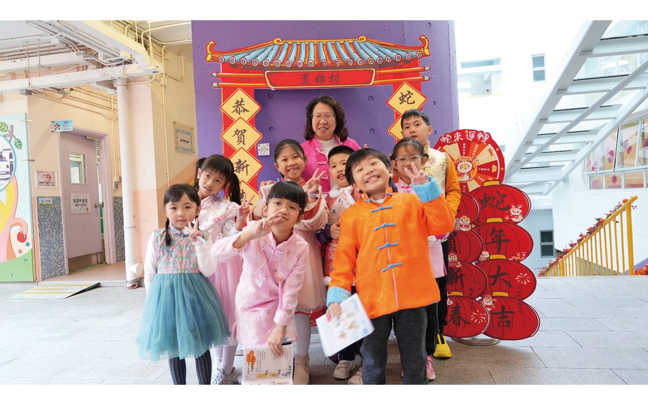 The school develops students’ values through cultural and spiritual learning