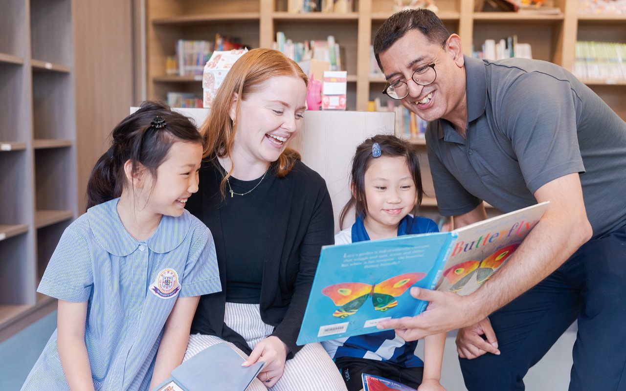 The school attaches great importance to English education