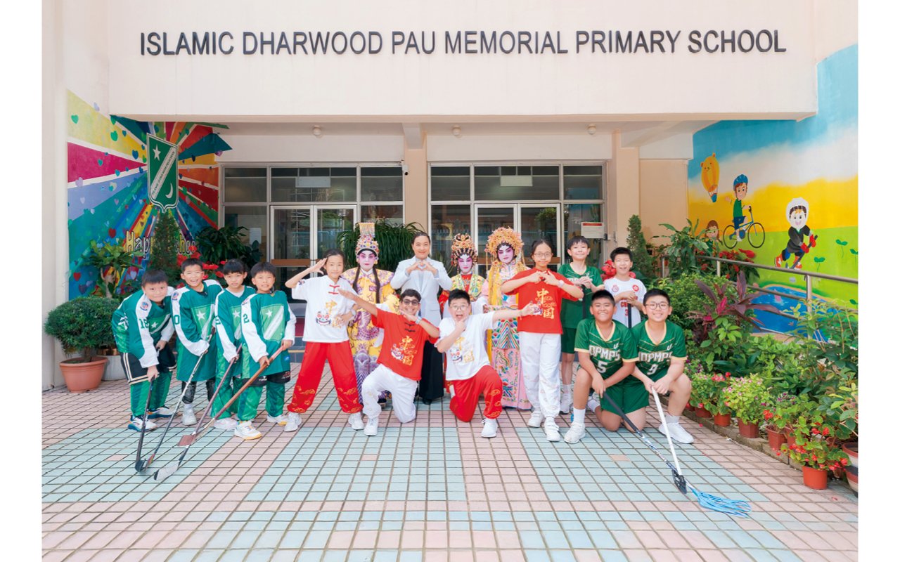Islamic Dharwood Pau Memorial Primary School - Cultural intersection, Chinese and foreign interweaving, trilingual symphony, sparkling