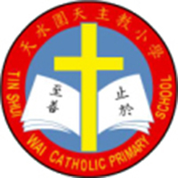 天水圍天主教小學 logo