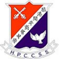 旅港開平商會中學 logo