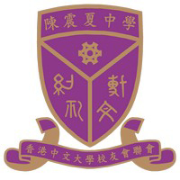 香港中文大學校友會聯會陳震夏中學 logo