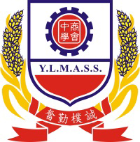 元朗商會中學 logo